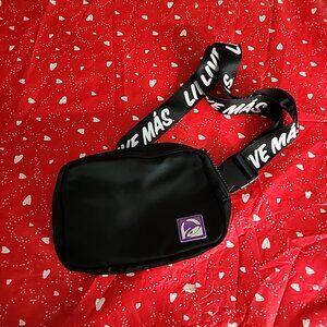 Taco Bell Black Fanny Pack Pre-owned waist bag